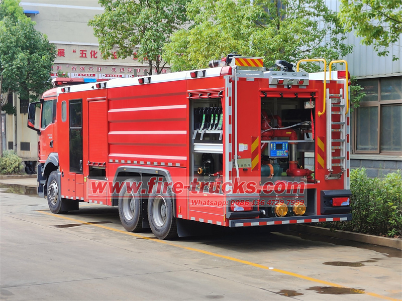 MAN 12000L water tanker rescue fire apparatus