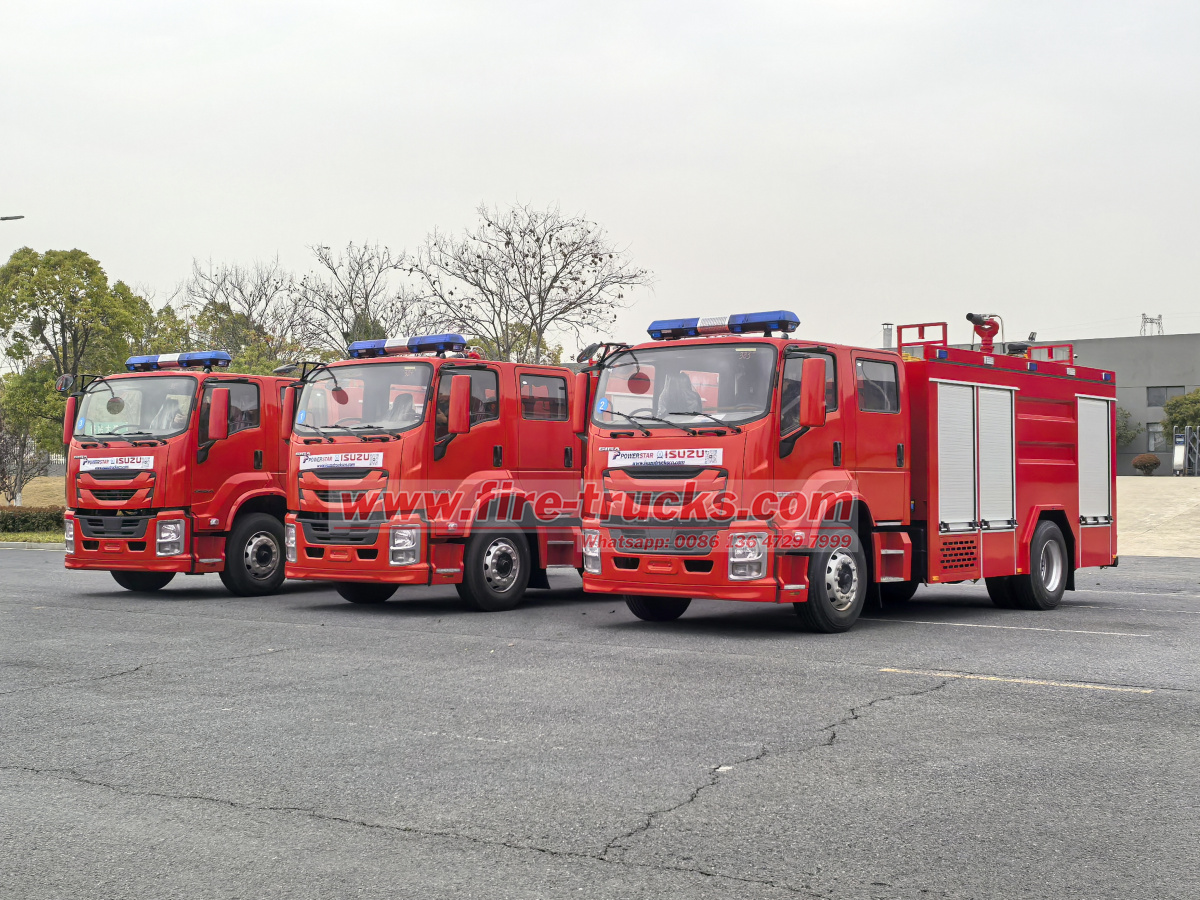 Isuzu 4x Giga Fire pump Fire truck Isuzu 4x Giga Fire pump Fire truck