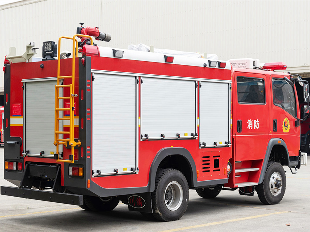 HOWO 4x4 offroad all terrain fire truck HOWO 4x4 offroad all terrain fire truck