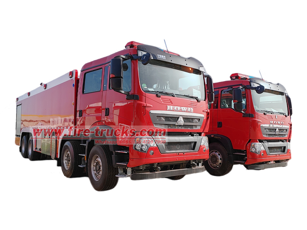 HOWO sitrak heavy duty rescue fire truck HOWO sitrak heavy duty rescue fire truck