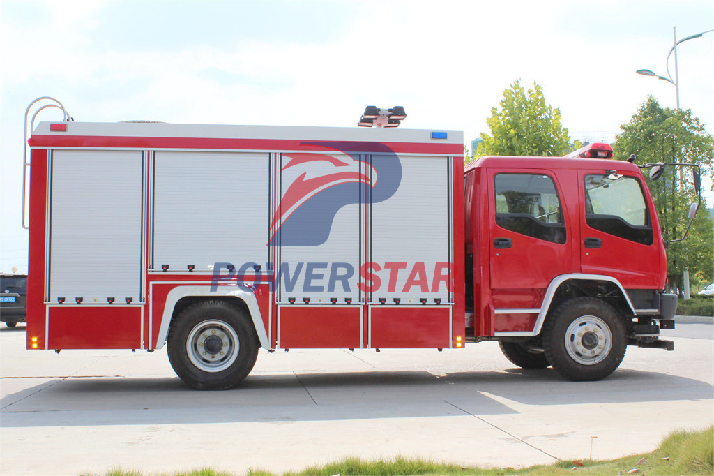 Isuzu fire rescue truck Equipped winch Isuzu fire rescue truck Equipped winch