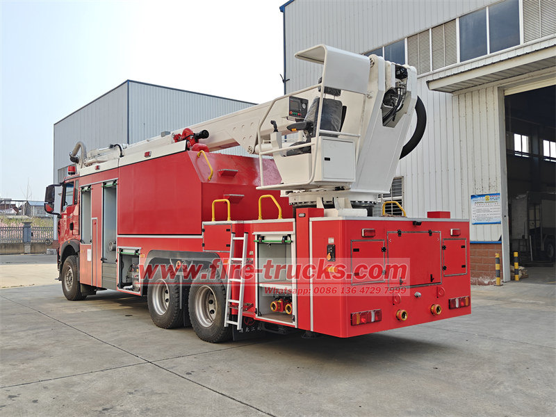 HOWO 32m aerial tower fire truck HOWO 32m aerial tower fire truck
