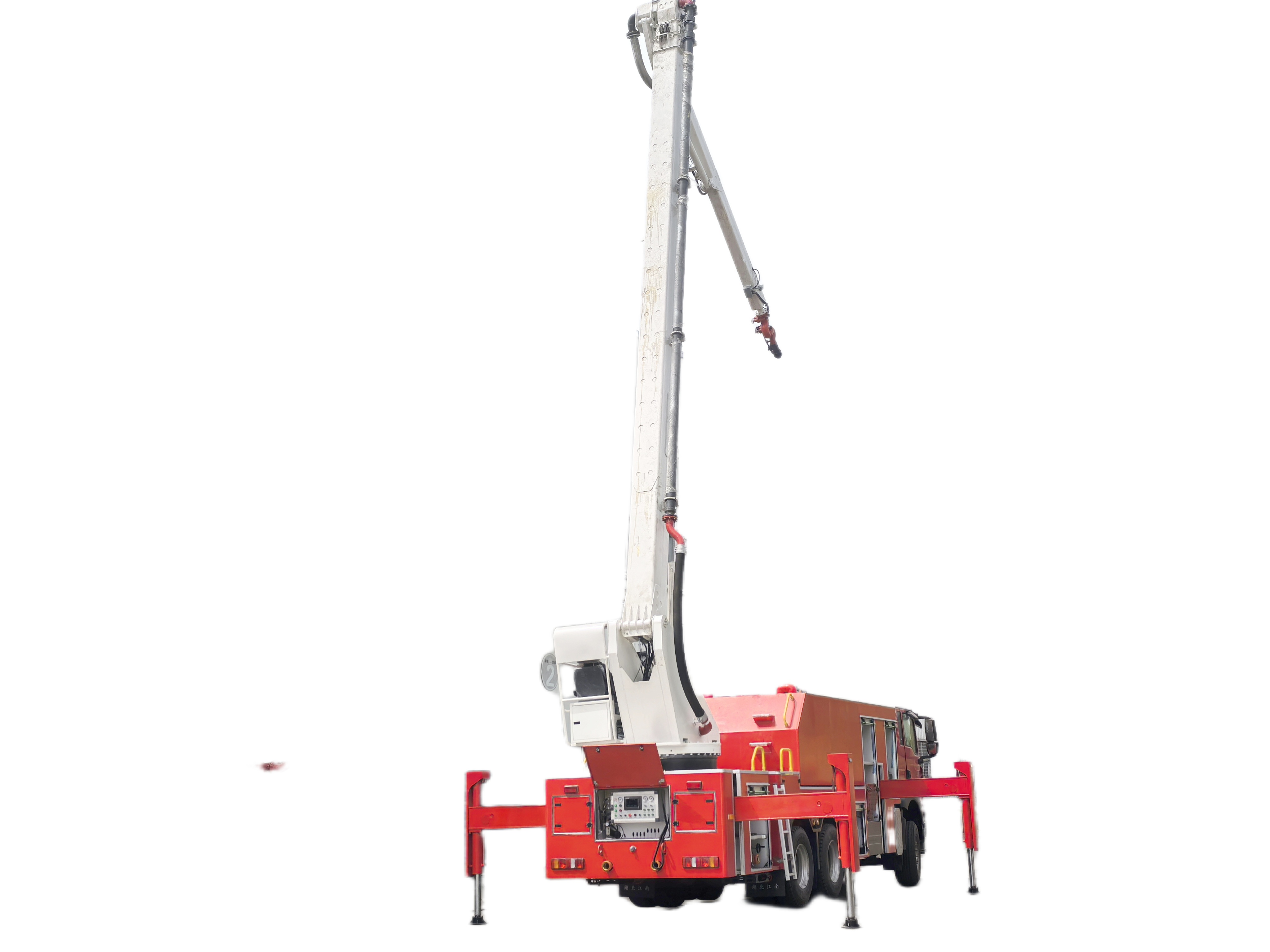 Philippines Lift high jet fire truck HOWO Philippines Lift high jet fire truck HOWO