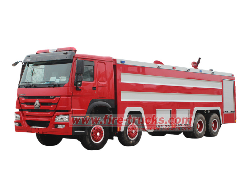 HOWO 8×4 24000L fire tanker truck HOWO 8×4 24000L fire tanker truck