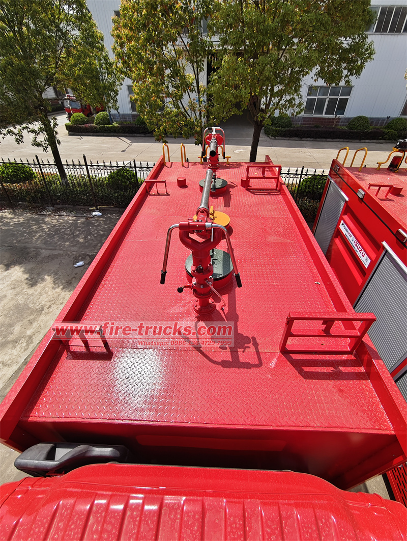 Isuzu FTR 6 cbm dry powder foam fire truck Isuzu FTR 6 cbm dry powder foam fire truck