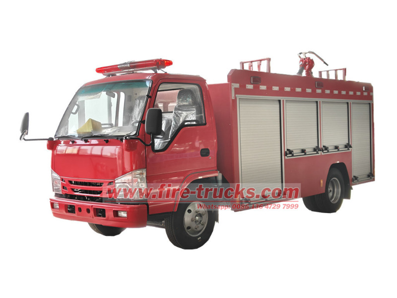 ISUZU NKR mini fire pumper truck ISUZU NKR mini fire pumper truck