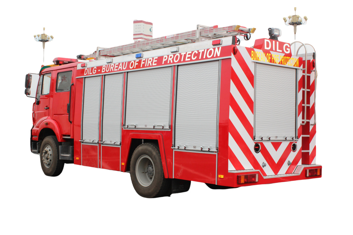 HOWO 290HP water fire engine truck HOWO 290HP water fire engine truck