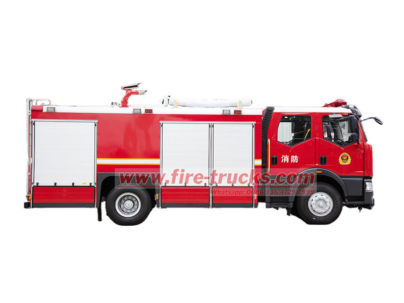 FAW 6 wheeler industrial water tender FAW 6 wheeler industrial water tender