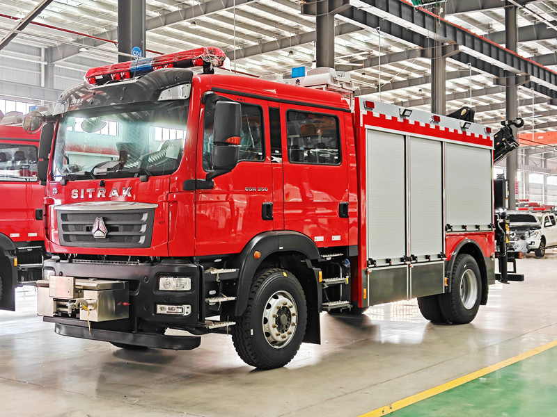 HOWO heavy duty emergency rescue fire truck HOWO heavy duty emergency rescue fire truck