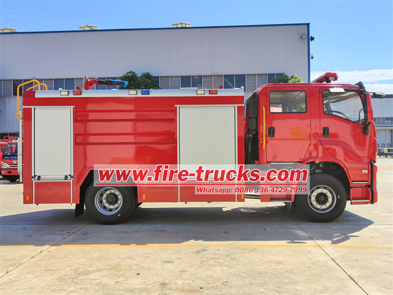 Isuzu fire pumpers