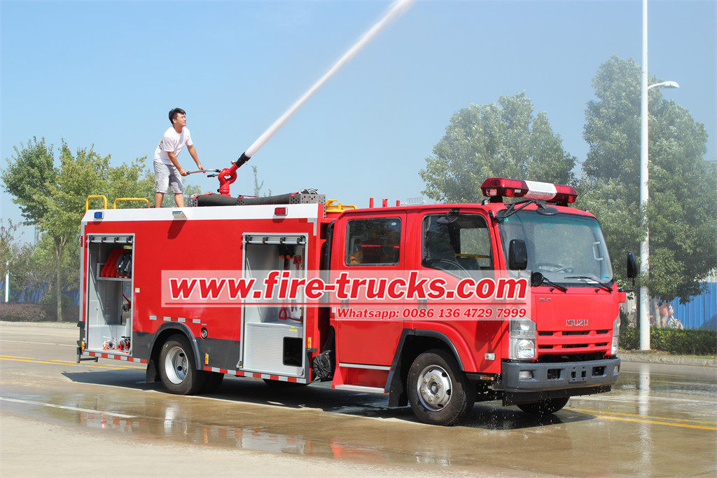 Japan Isuzu brand Emergency rescue fire truck Japan Isuzu brand Emergency rescue fire truck