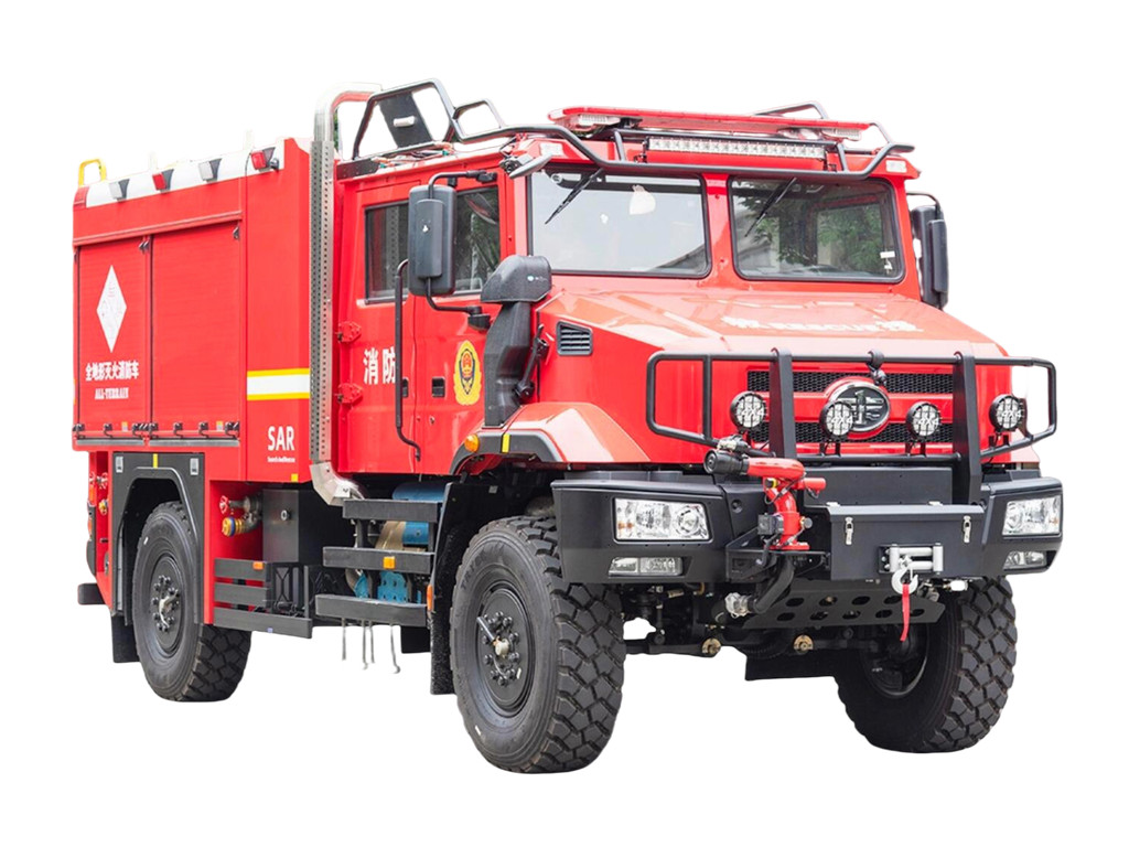 FAW 4x4 rescue urban fire truck FAW rescue urban fire truck