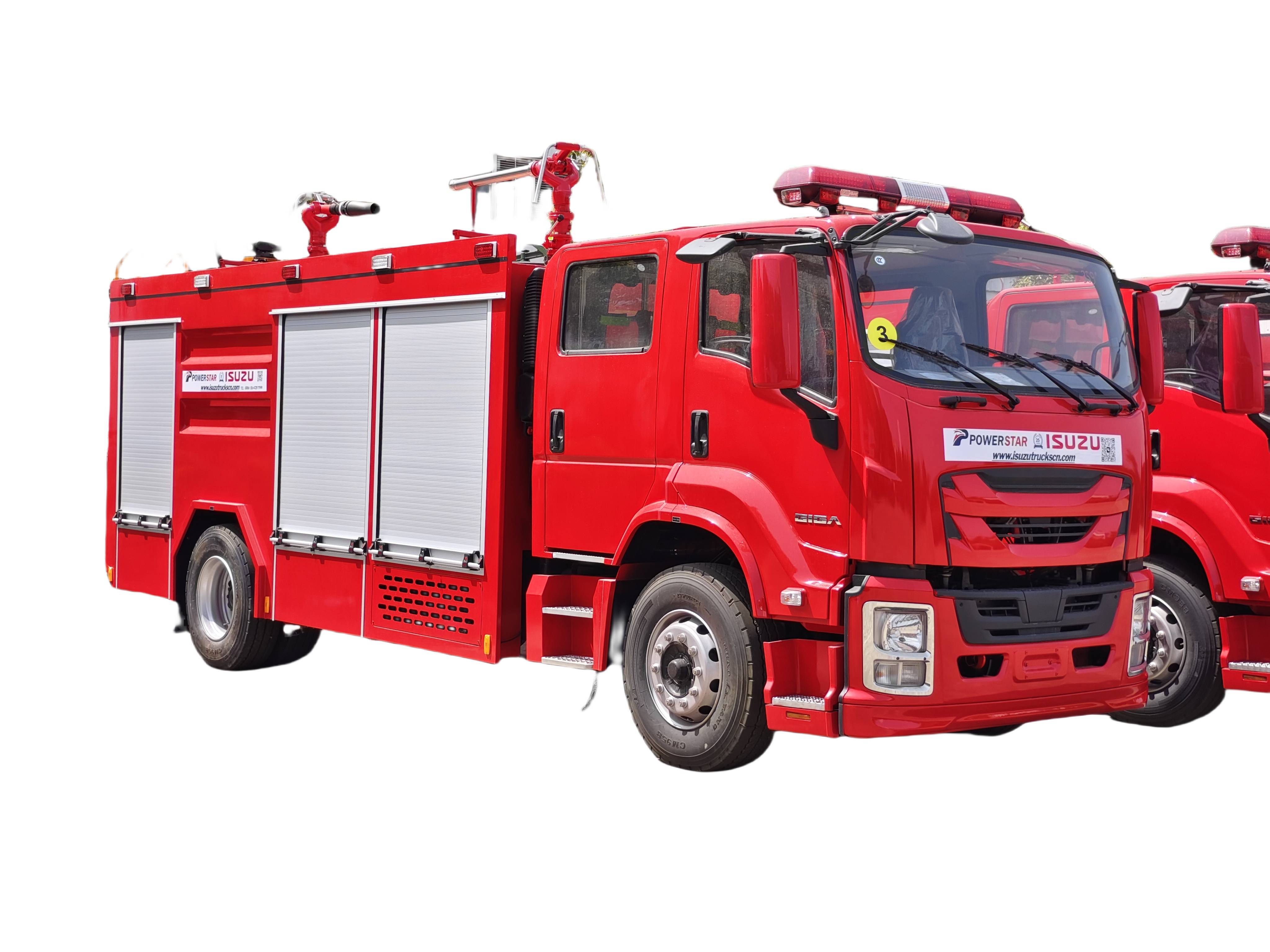 Custom Isuzu Powder Fire Engine Trucks Custom Isuzu Powder Fire Engine Trucks