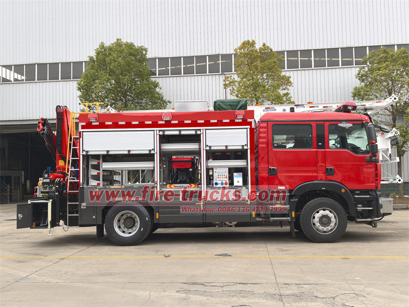 SINOTRUK SITRAK heavy rescue fire truck SINOTRUK SITRAK heavy rescue fire truck