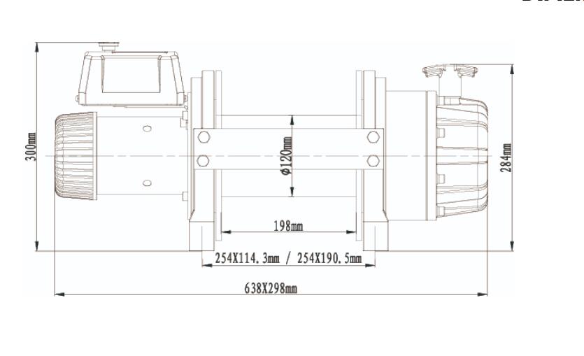 electric winch for rescue fire engine Isuzu electric winch for rescue fire engine Isuzu