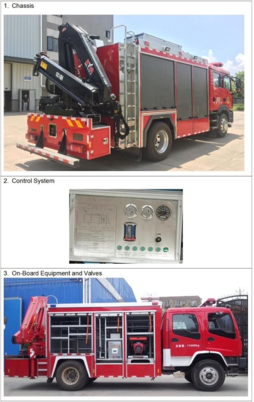 ISUZU GIGA Rescue fire truck builder ISUZU GIGA Rescue fire truck builder