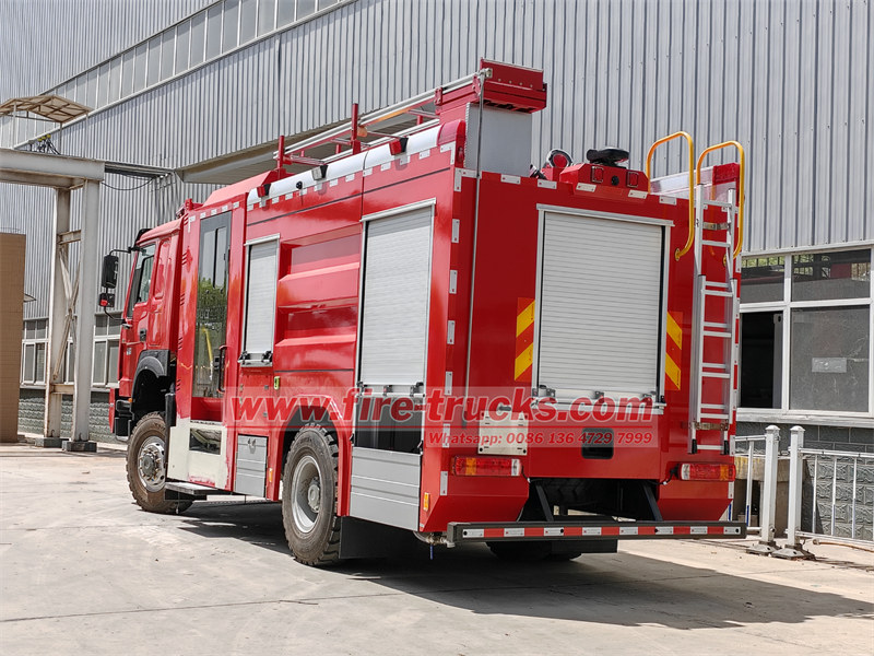HOWO 4WD wildland fire truck HOWO 4WD wildland fire truck
