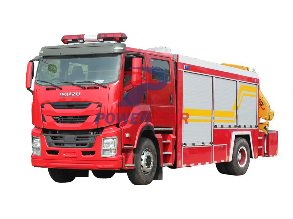 ISUZU GIGA fire rescue truck builders ISUZU GIGA fire rescue truck builders