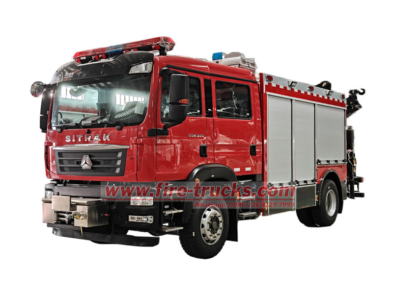 HOWO heavy-duty rescue truck for sale HOWO heavy-duty rescue truck for sale