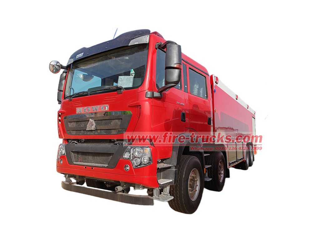 HOWO TX460 8x4 water fire truck HOWO TX460 8x4 water fire truck