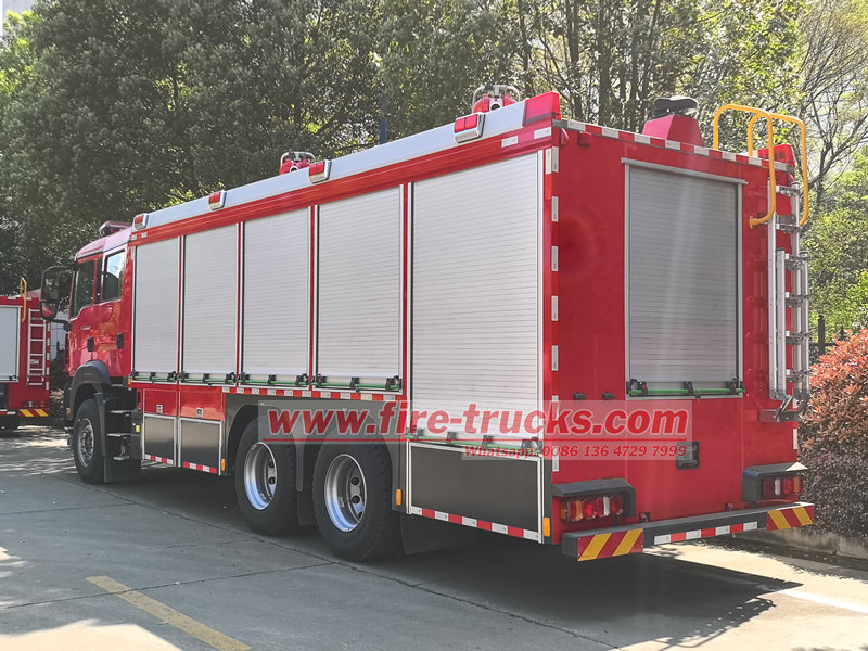 HOWO 6 ton dry powder fire vehicle HOWO 6 ton dry powder fire vehicle