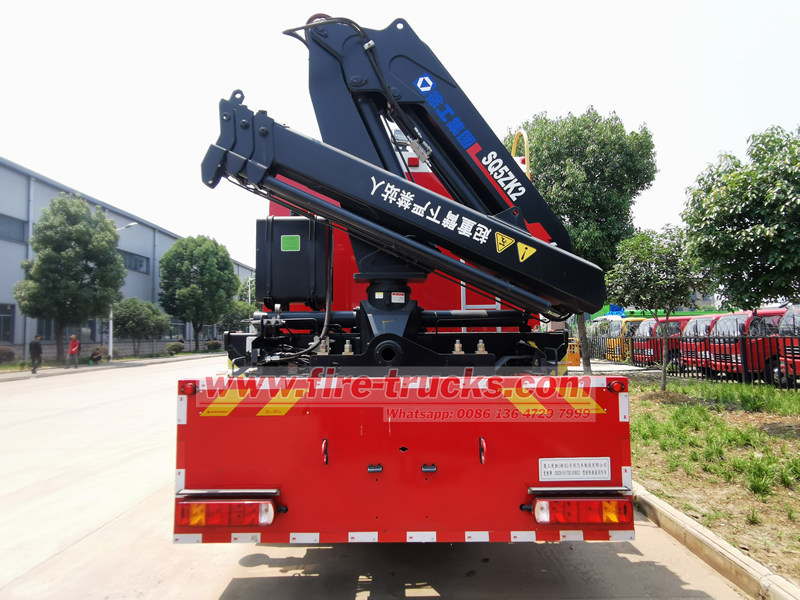 HOWO 6 wheeler emergency fire truck HOWO 6 wheeler emergency fire truck