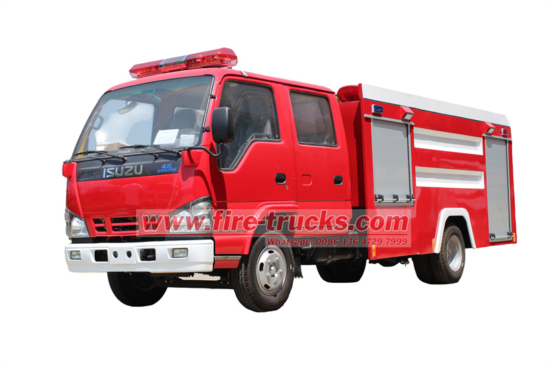 Isuzu 3000 liters water fire truck Isuzu 3000 liters water fire truck