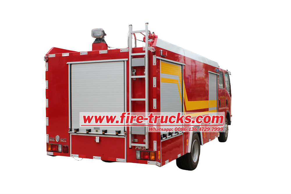 Isuzu ELF police fire fighting truck