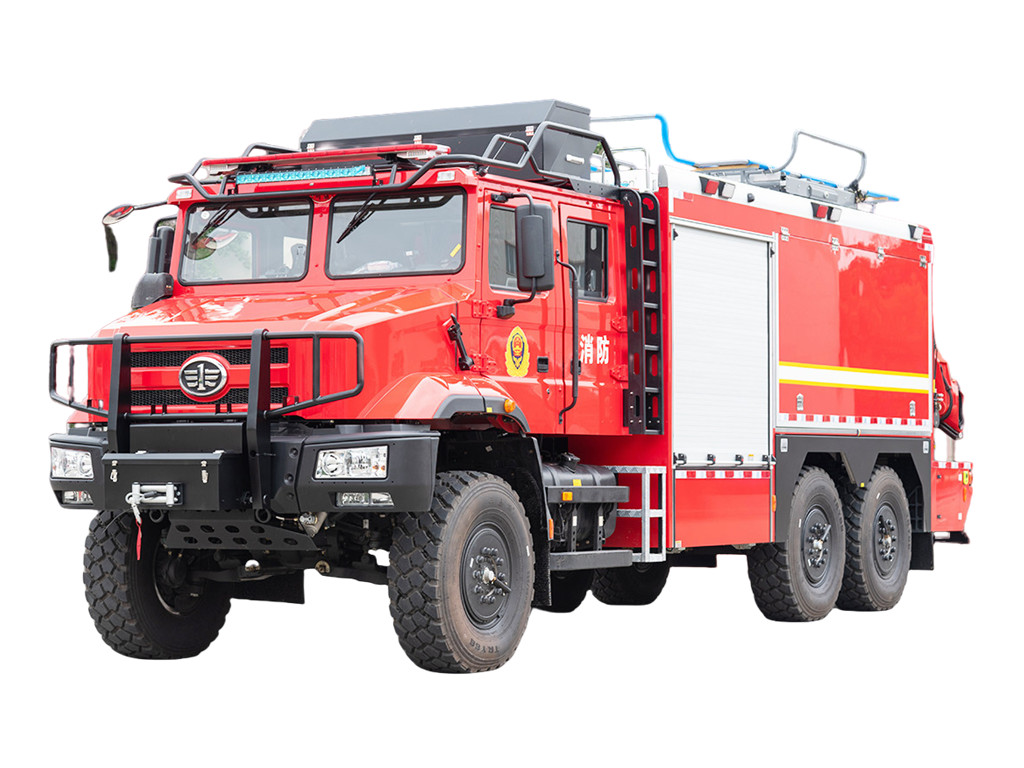 FAW offroad wildland rescue fire engine FAW offroad wildland rescue fire engine