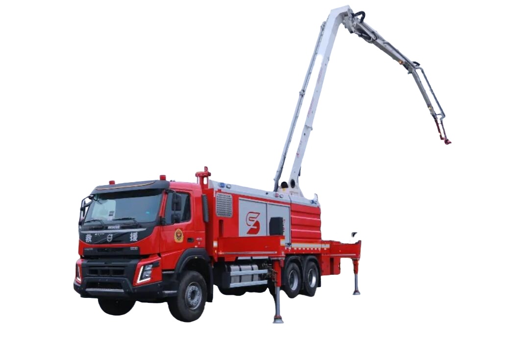 Water tower rescue fire truck Water tower rescue fire truck