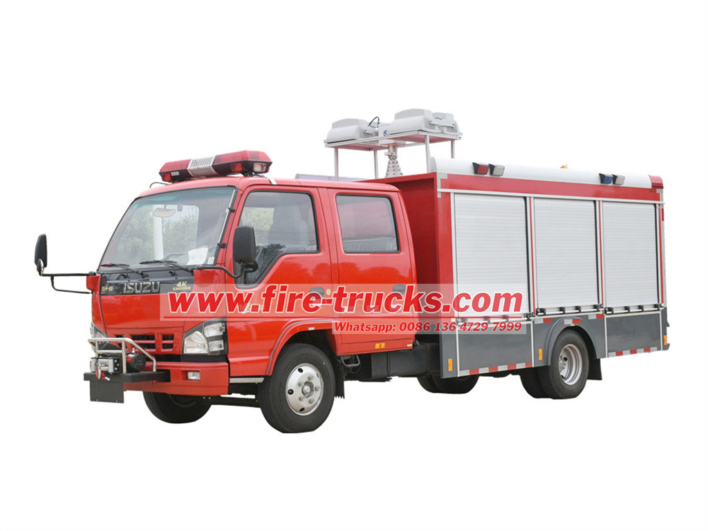 Emergency Lighting Rescue Fire Truck Isuzu Emergency Lighting Rescue Fire Truck Isuzu