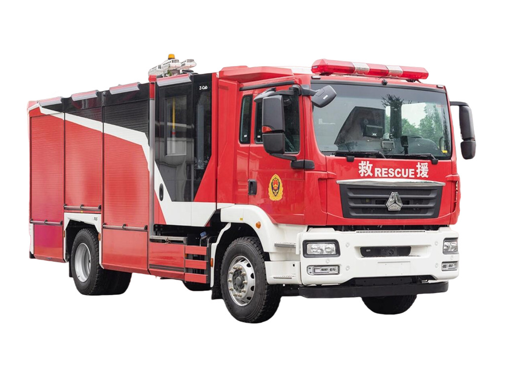 HOWO rescue urban firefighting truck HOWO rescue urban firefighting truck