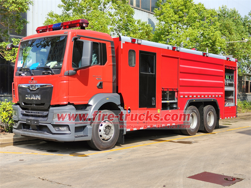 Germany MAN TGS 6x4 fire fighting truck