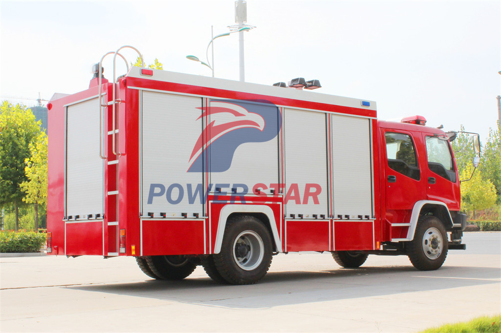 Isuzu fire rescue truck Equipped winch Isuzu fire rescue truck Equipped winch