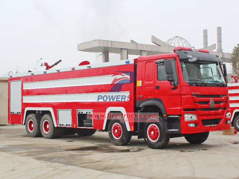HOWO pumper tanker fire truck HOWO pumper tanker fire truck