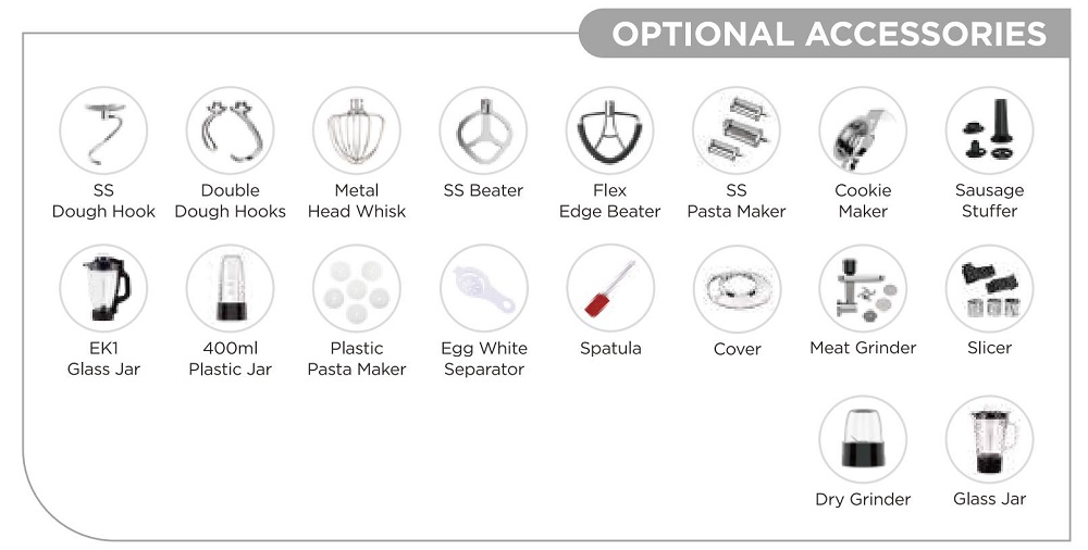 7L Stainless Steel Food Maker Mixer 7L Stainless Steel Food Maker Mixer