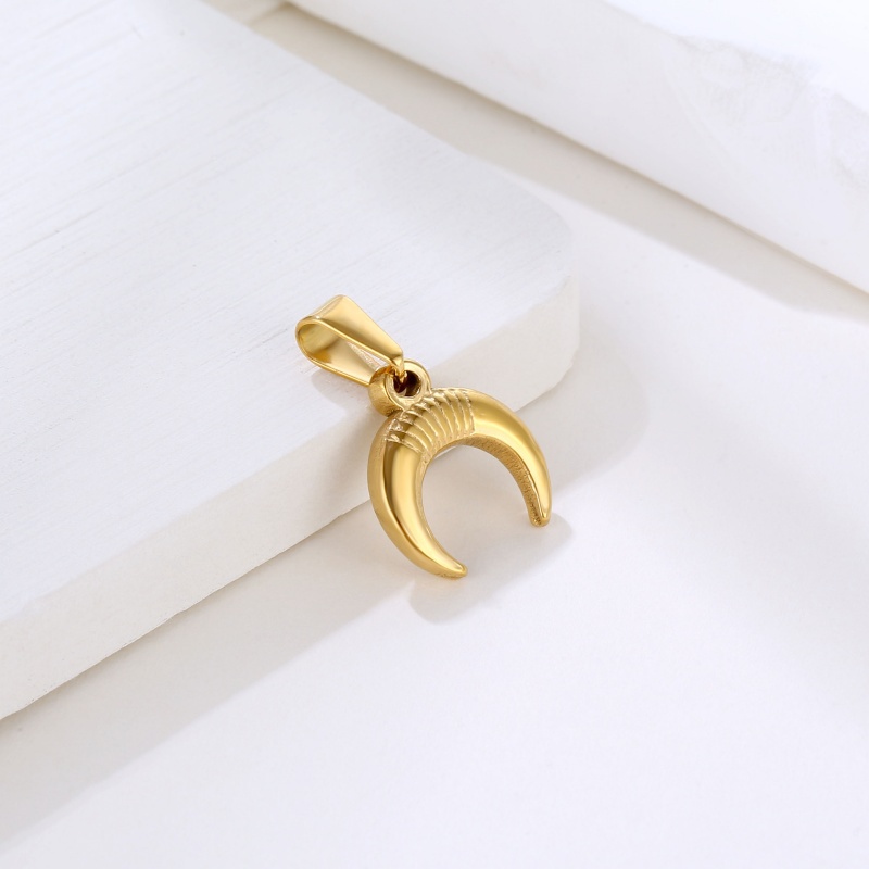 Gold moon pendant Gold moon pendant