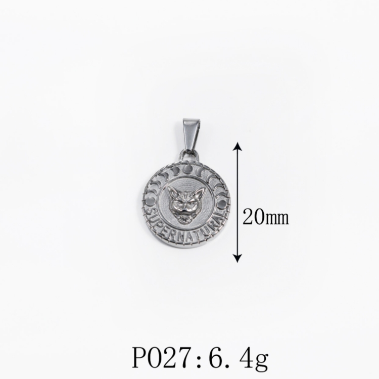 Supernatural Cat Face Pendant Supernatural Cat Face Pendant
