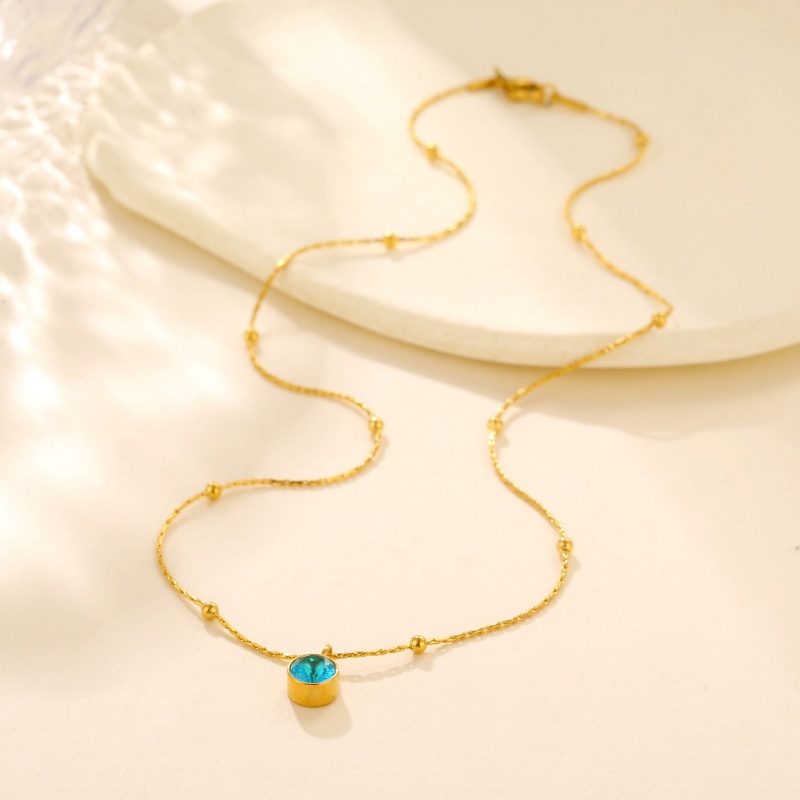 blue stone necklace blue stone necklace