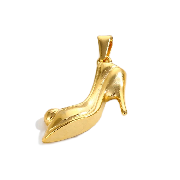 High Heel Stainless Steel Pendant High Heel Stainless Steel Pendant