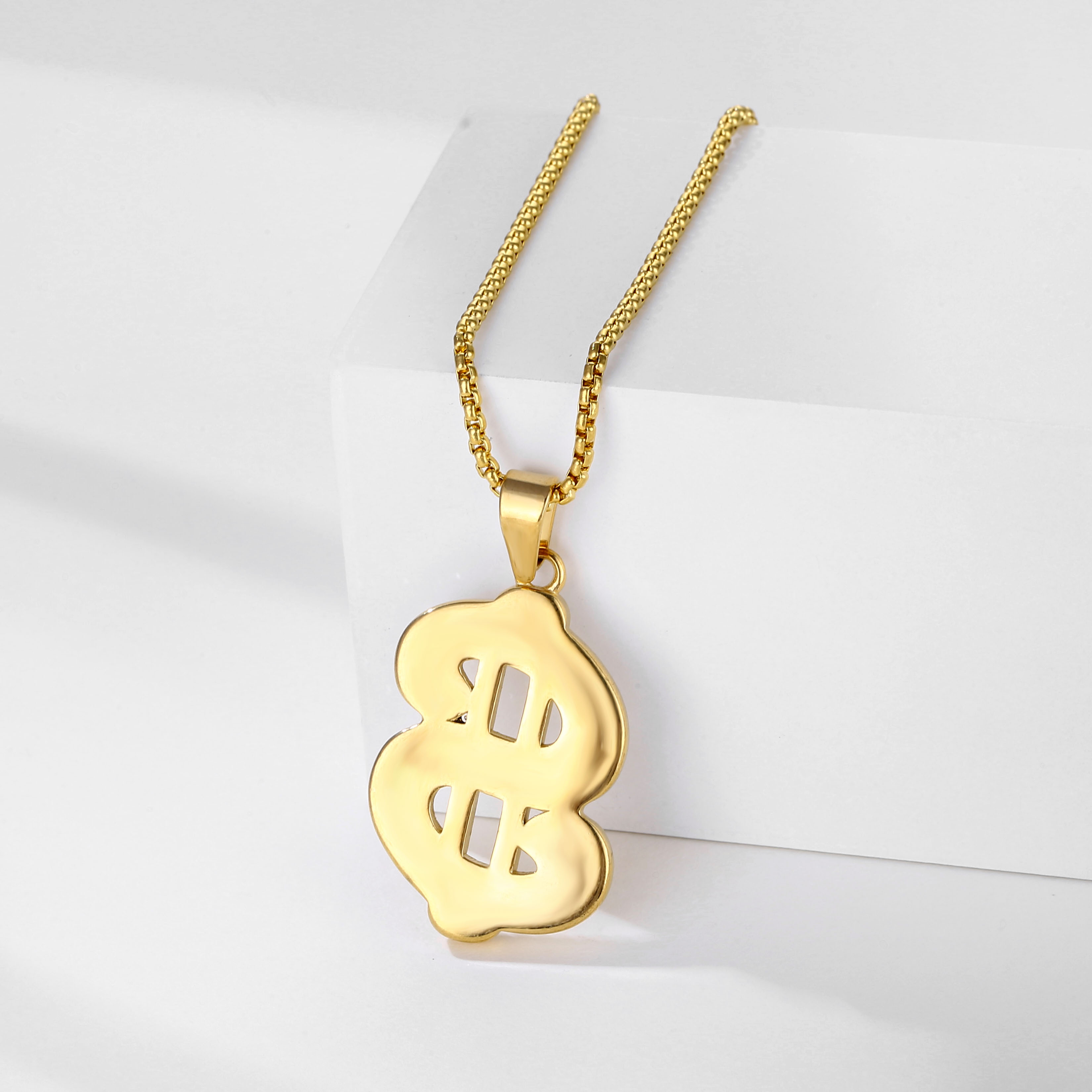 Dollar Sign Zirconia Pendant Dollar Sign Zirconia Pendant