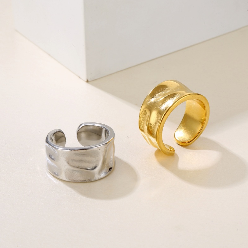 Gold Plated Women Men Finger Ring Gold Plated Women Men Finger Ring