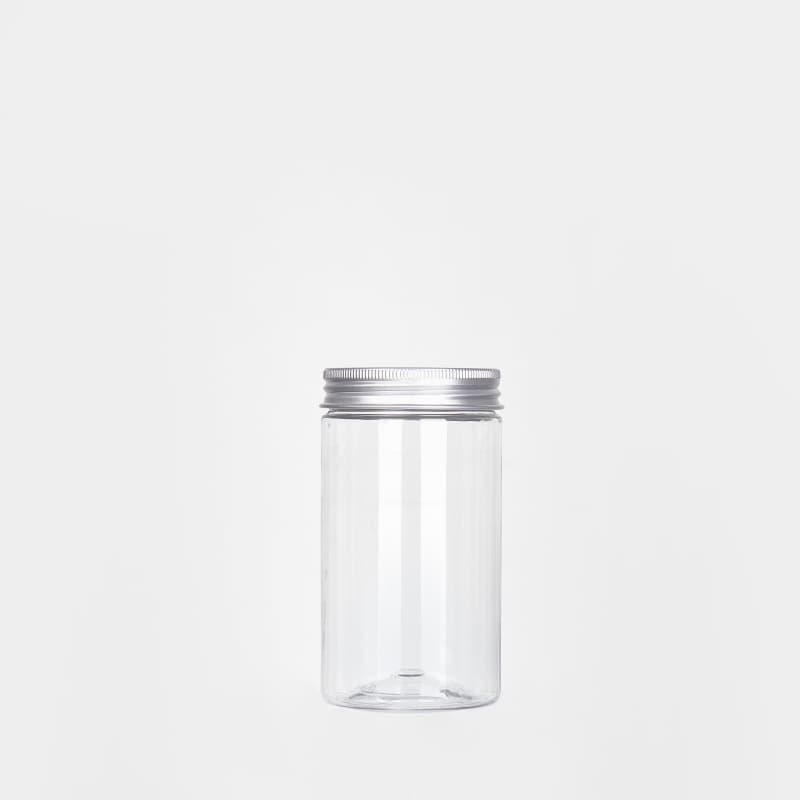 Customized Wholesale 350ml Transparent Plastic Jars