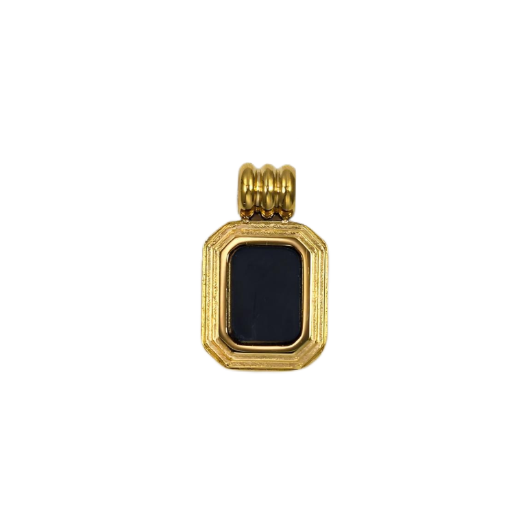 Black Gemstone pendant Black Gemstone pendant