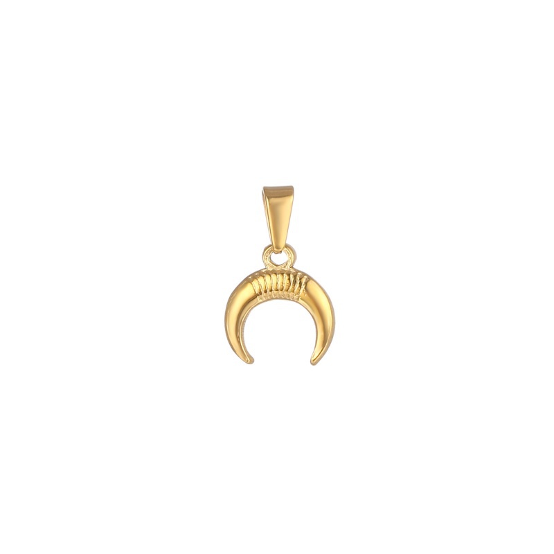 Gold moon pendant Gold moon pendant