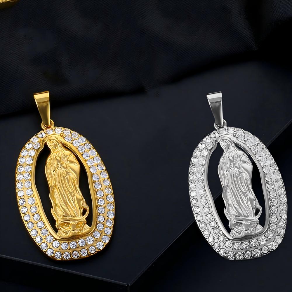 Virgin Mary Zirconia Pendant Virgin Mary Zirconia Pendant