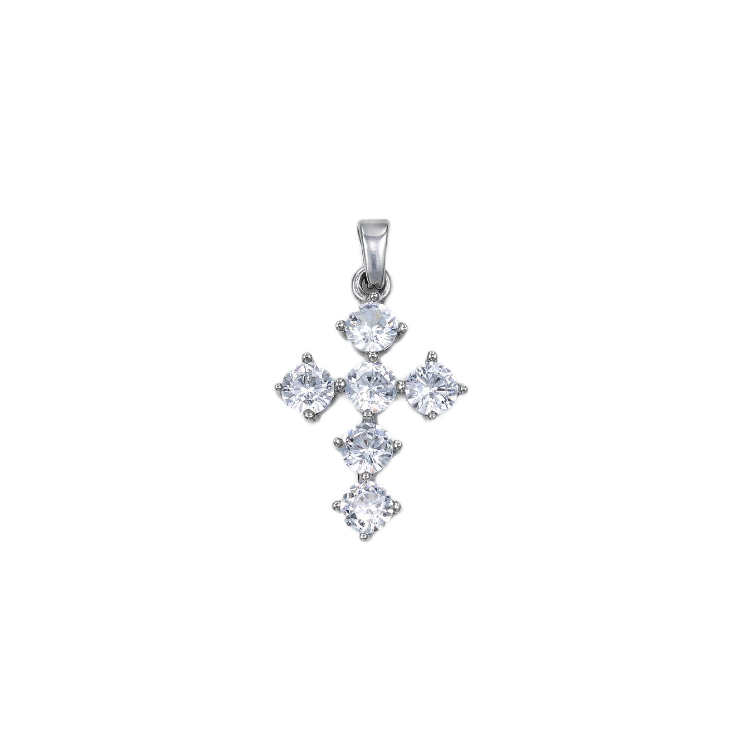 Custom Cross Zircon Pendant Custom Cross Zircon Pendant