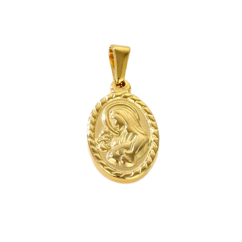 Stainless Steel Virgin Mary Pendant Stainless Steel Virgin Mary Pendant