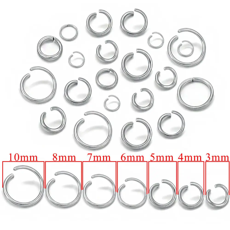 Open Closed Jump Ring Open Closed Jump Ring