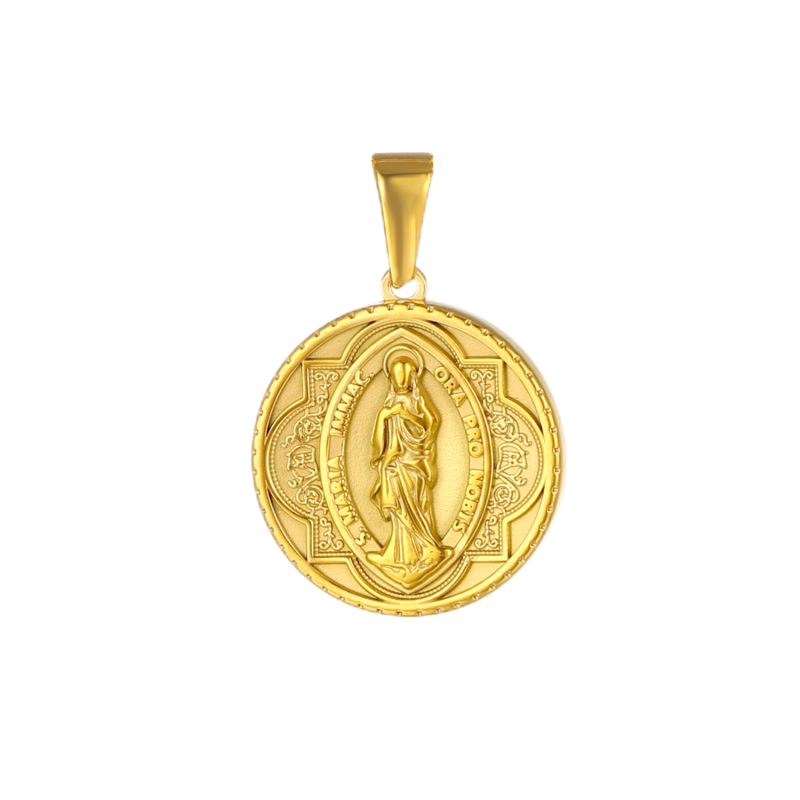Virgin Mary Stainless Steel Pendant Virgin Mary Stainless Steel Pendant